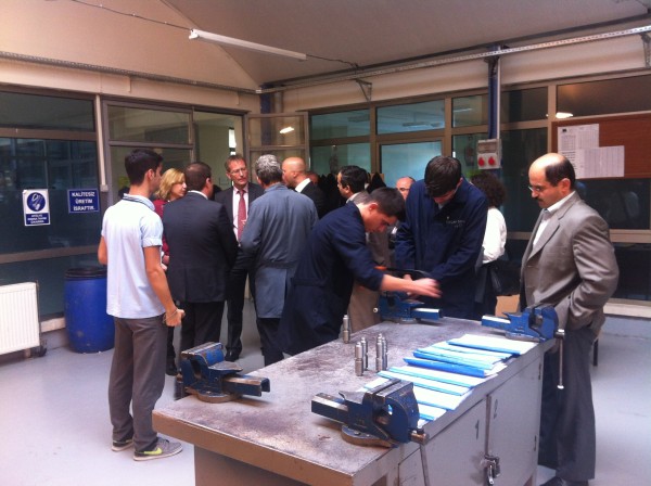 Besuch in der Partnerschule in Bursa