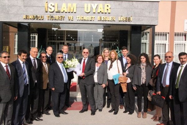 Verabschiedung der Gießener Delegation